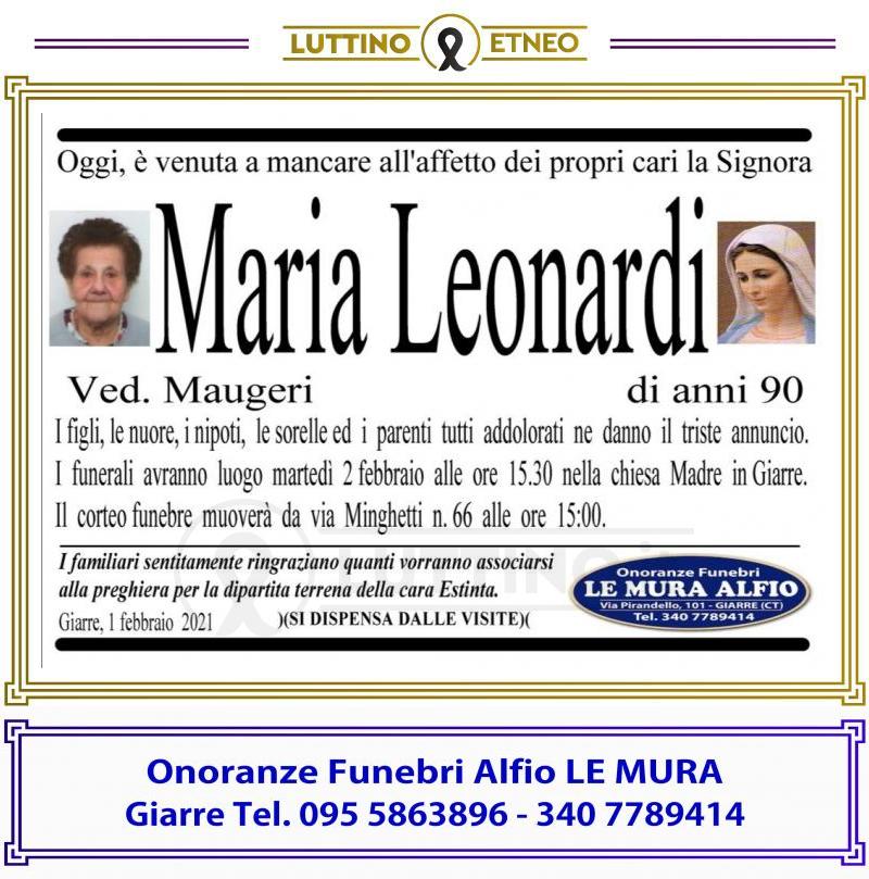 Maria  Leonardi 